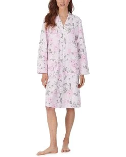Eileen West Long Sleeve Waltz Zip Robe