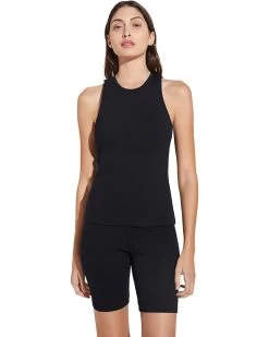 Eberjey Pima Rib High Neck Tank