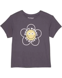 Tiny Whales Don't Worry Boxy Tee (Toddler/Little Kids/Big Kids)