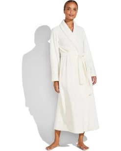 Eberjey Chalet - The Plush Robe With Ribbon