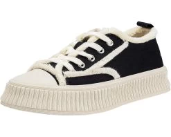 FitVille Classic Canvas Platform Sneakers Wide