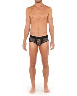 HOM Zebra Lace Mini Briefs Up