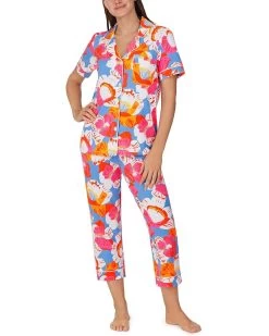 Bedhead PJs Short Sleeve Cropped PJ Set