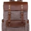 TSD Brand Valley Hill Canvas Backpack