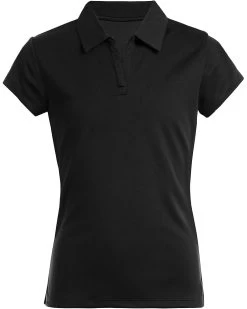 Nautica Girls' School Uniform Short Sleeve Performance Polo