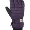 Carhartt Women's Quilts Insulated Breathable Glove With Waterproof Wicking Insert