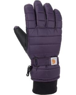 Carhartt Women's Quilts Insulated Breathable Glove With Waterproof Wicking Insert