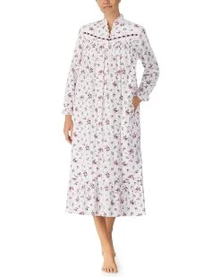 Eileen West Long Sleeve High Neck Gown