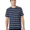 L.L.Bean Explorer Slub Tee Short Sleeve Stripe