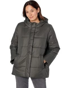 Eileen Fisher Hooded Puffer