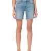 Joe's Jeans The 7" Lara Bermuda Shorts W/ Fray Hem