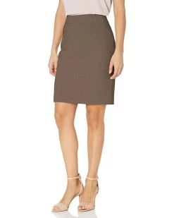 Calvin Klein Women's Petite Lux Straight Skirt