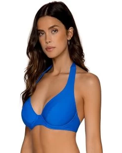 Sunsets Muse Halter Top (D-DD Cups)