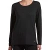 HUE Solid Long Sleeve Lounge Tee