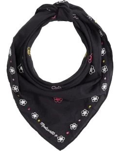 Madewell Bow Embroidered (Re)sourced Cotton Bandana