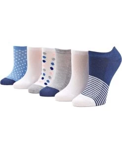 HUE Sport No Show 6-Pack