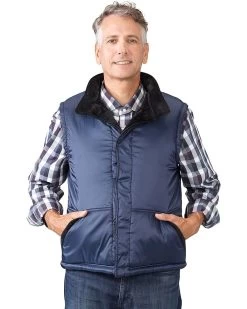 Silverts Reversible Magnet Front Snaps Vest