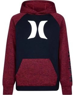 Hurley Kids Icon Graphic Pullover Hoodie (Little Kids)