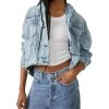 Free People Opal Swing Denim Jacket