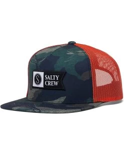 Salty Crew Alpha Twill Trucker