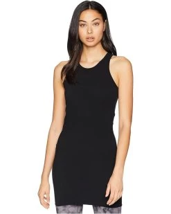 Hard Tail Long Racer Tank Top In Supima Spandex