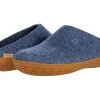 Glerups Wool Slip-On Rubber Outsole