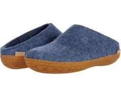 Glerups Wool Slip-On Rubber Outsole