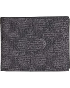 COACH Slim Billfold In Signature
