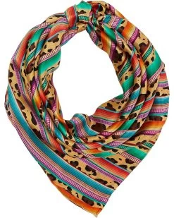 M&F Western Wild Rag Silk Leopard Print