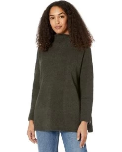Eileen Fisher Mock Neck Pullover