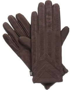 Isotoner Signature Men's Gloves, Spandex Stretch With Warm Knit Lining