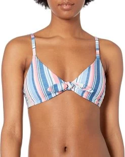 Splendid Women's Standard Tie Front Swimsuit Bikini Top