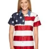 Roper S/S Stars And Stripes Pieced Flag