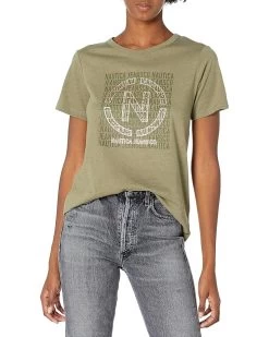 Nautica Women's Soft Cotton Graphic T-Shirt